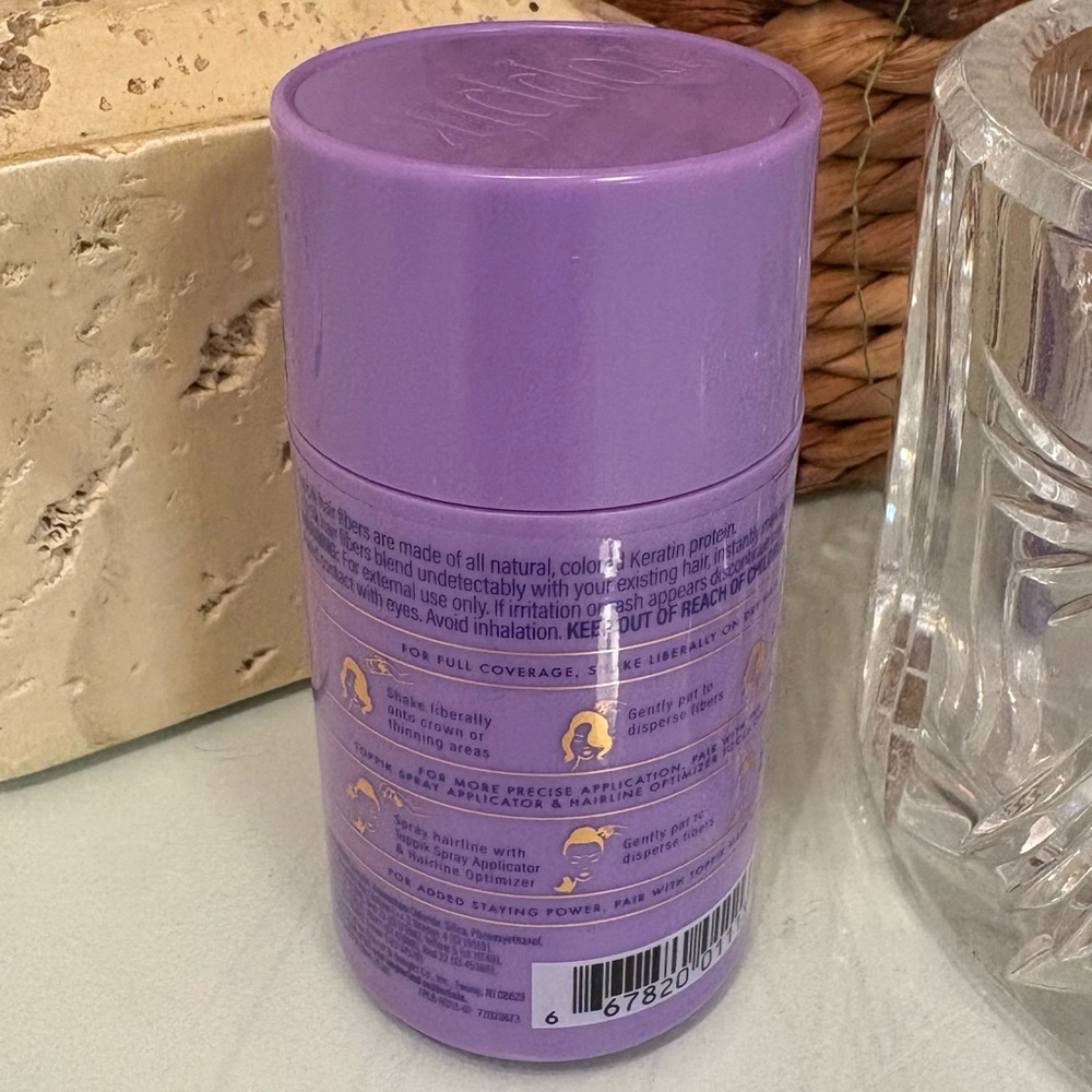 NEW Toppik Hair Filler Volumizing Micro-Fibers in Medium Brown - Picture 2 of 13